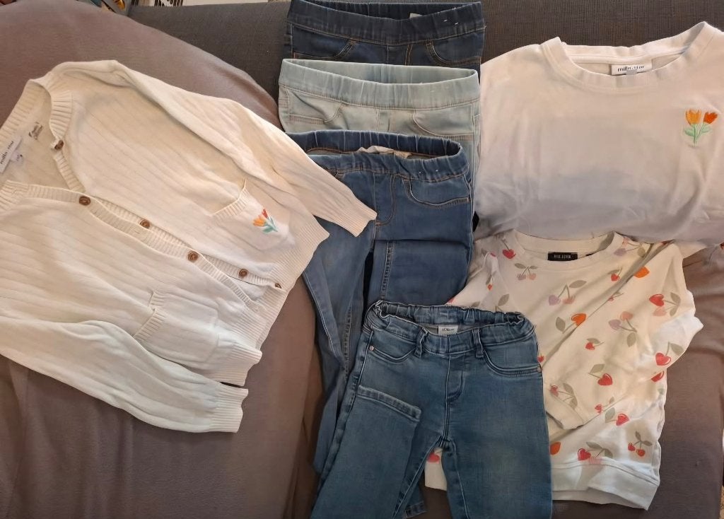 Meisjes kledij 4jaar, Ophalen, Zo goed als nieuw, Meisje, Broek