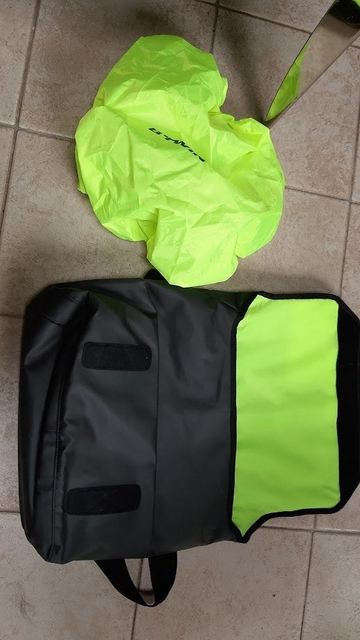 Sac à vélo 500  housse de pluie fluo B-Twin Decathlon, Enlèvement ou Envoi, Comme neuf, B twin
