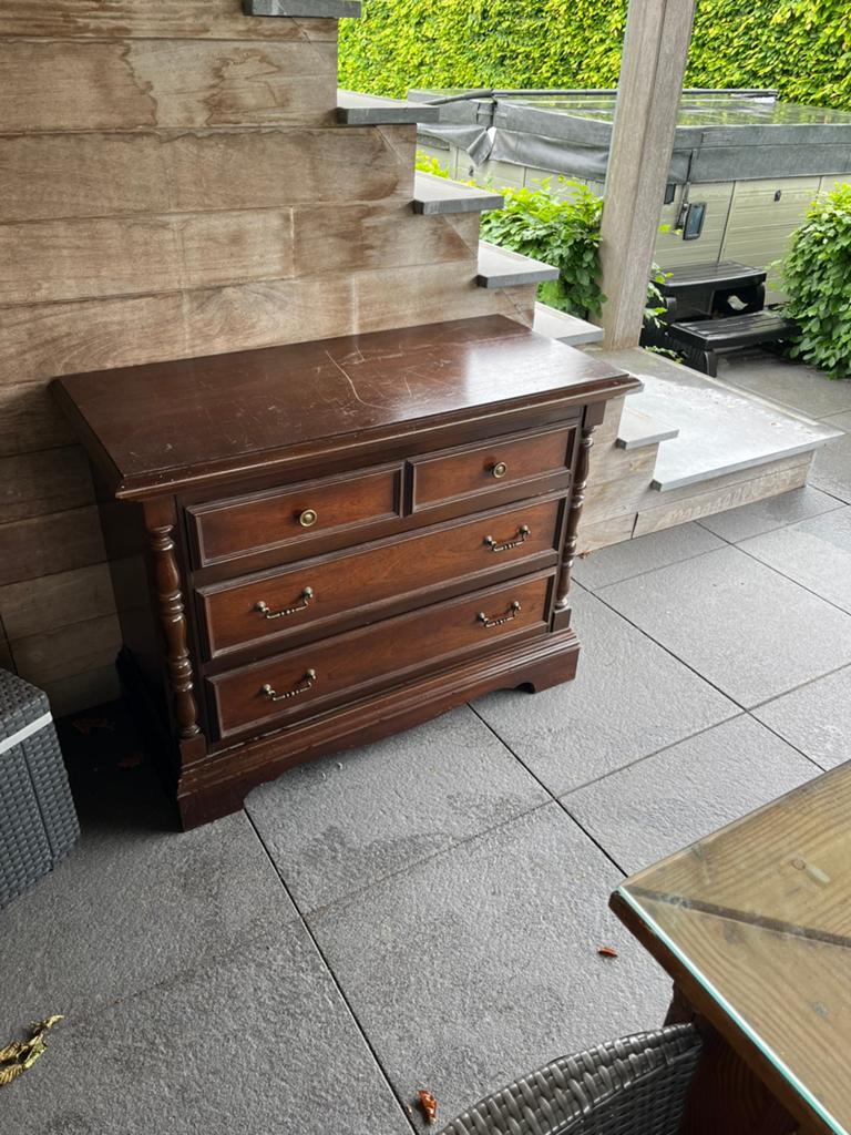 Dressoir kastje, Enlèvement, Utilisé