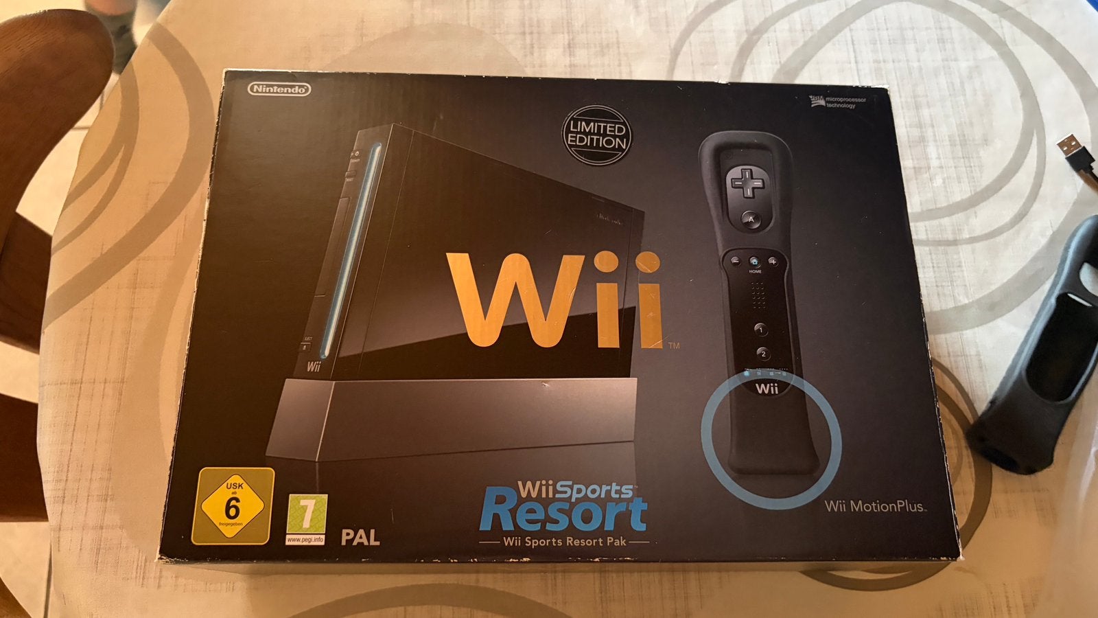 Nintendo Wii Black Limited Edition RVL-001 | Compleet doos, Ophalen, Zo goed als nieuw