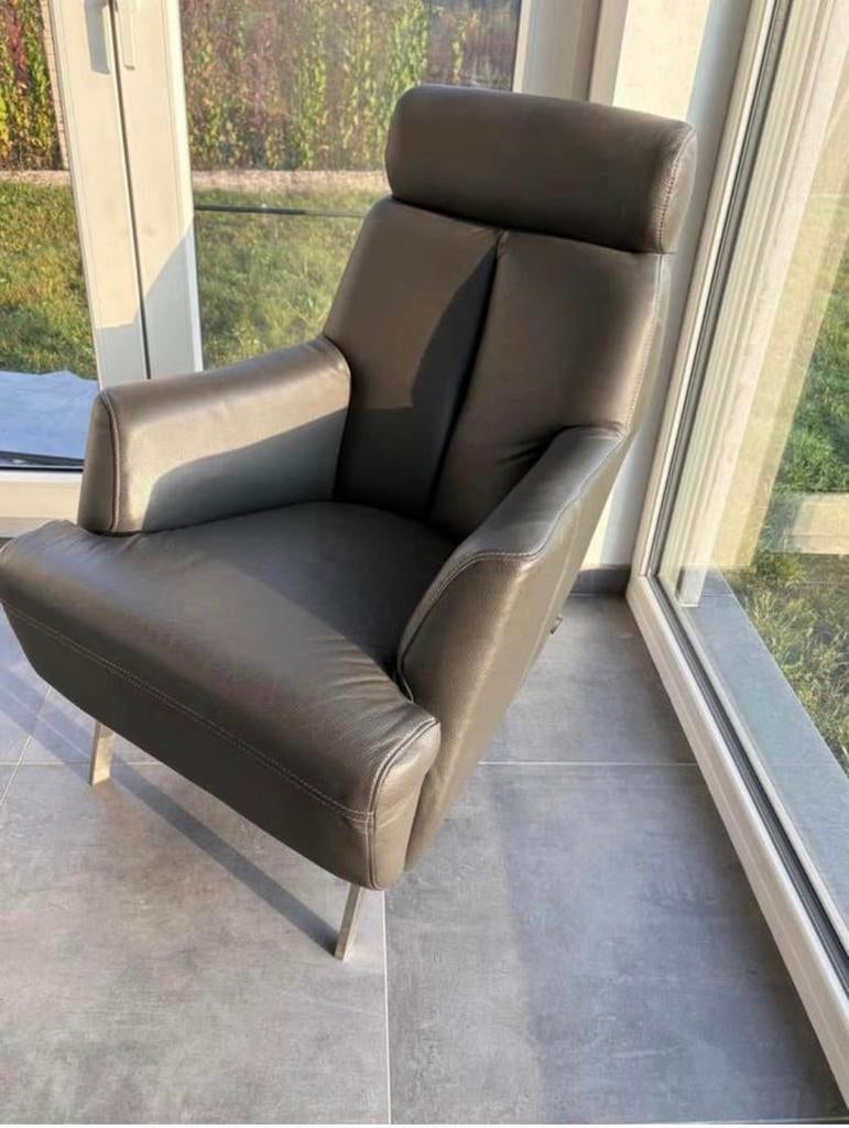 Deux fauteuils Xoon en cuir, Maison & Meubles, Enlèvement, Comme neuf, Cuir