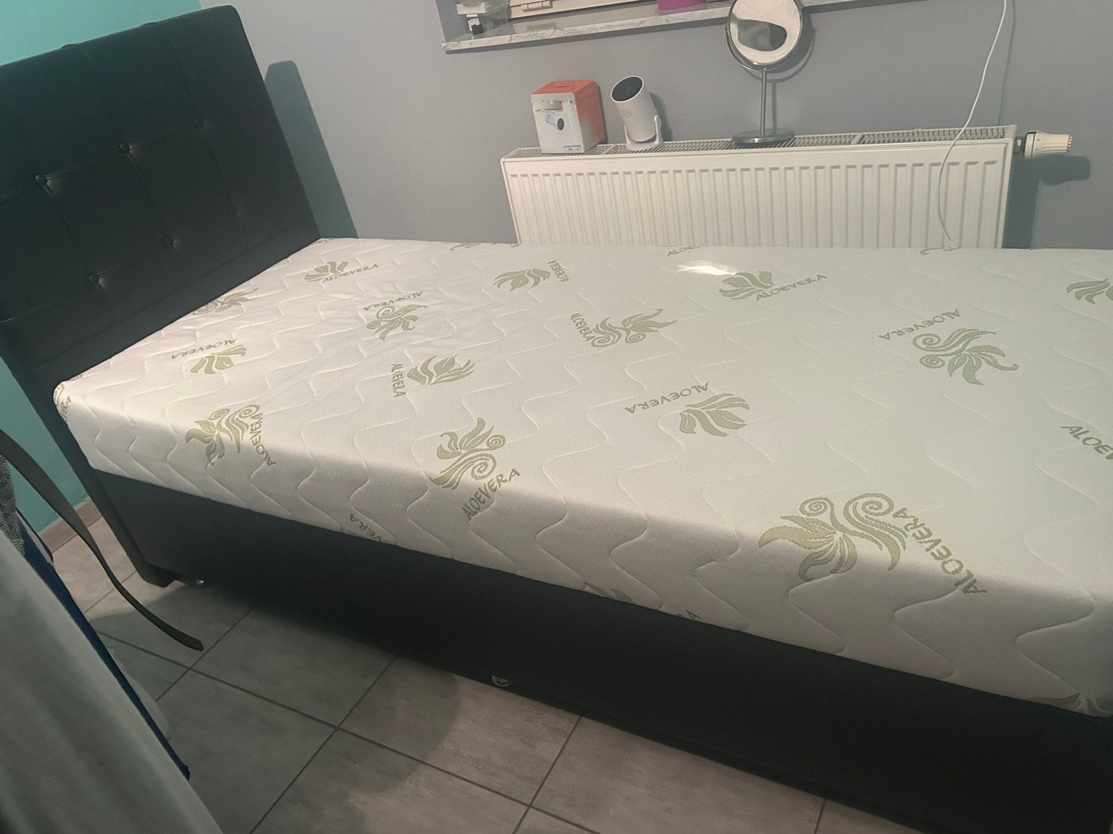 Lit coffre 1 personne, Maison & Meubles, Neuf, 90 cm, Semi cuit, Une personne