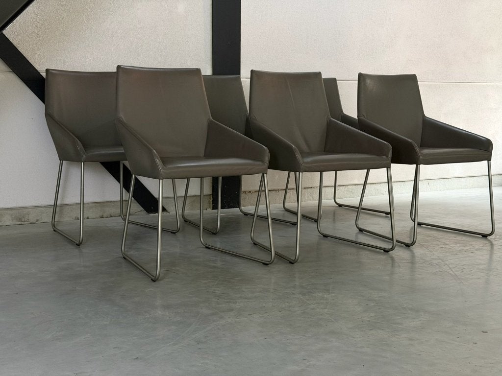 Design On Stock Vico set - zo goed als nieuw, Ophalen, Zo goed als nieuw, Bert Plantagie Montis Label Leolux Jori, Vijf, Zes of meer stoelen