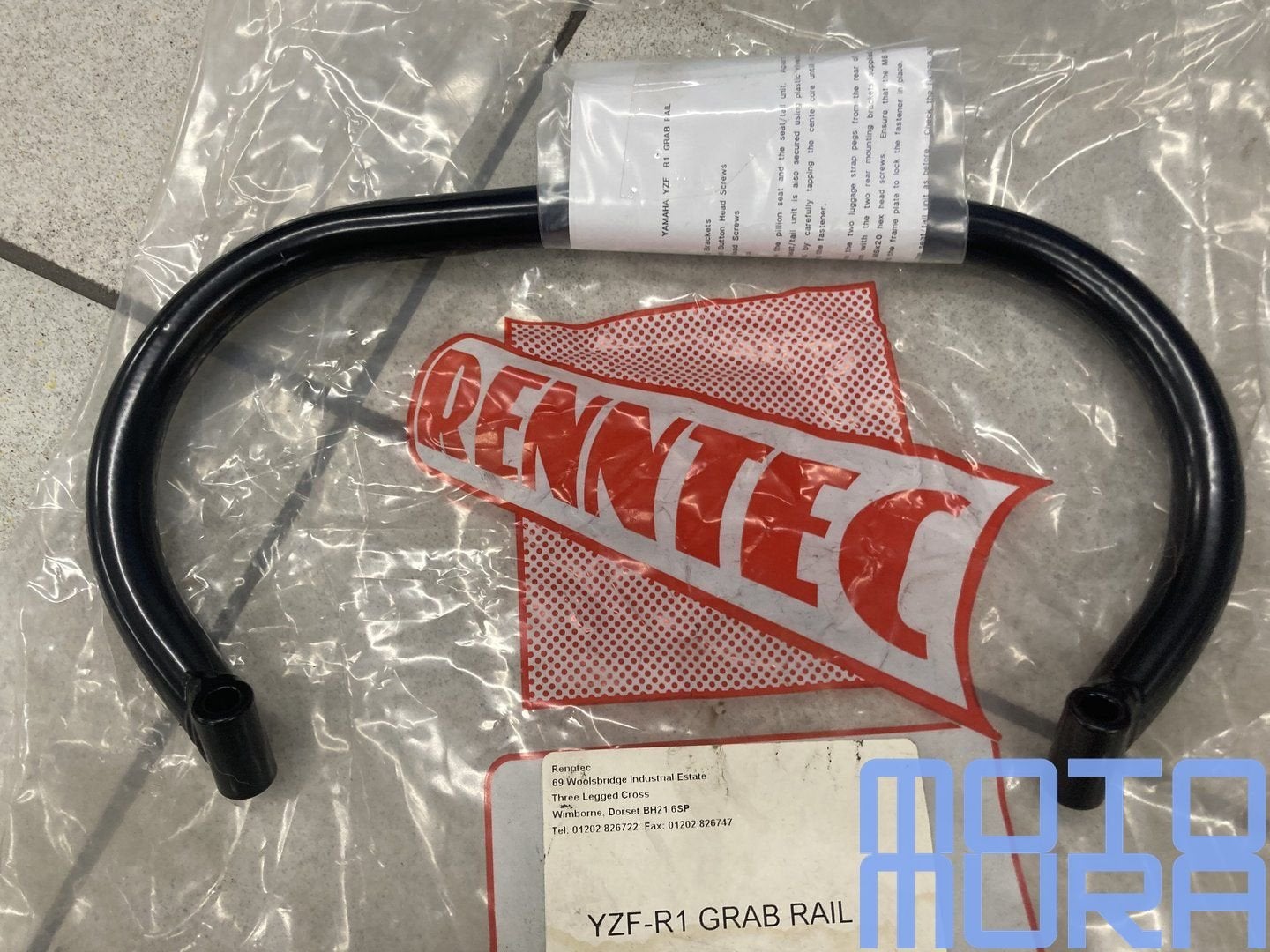 Grabrail Renntec Yamaha R1 1998 - 1999 RN01  NOS handvat duo, -, -, Nieuw, Ophalen of Verzenden