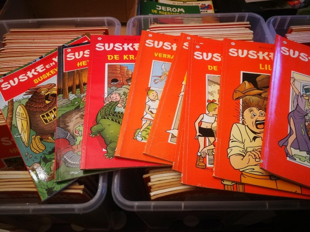 45 SUSKE EN WISKE strips à 1.50/stuk of 65€ voor de set, Meerdere stripboeken, Ophalen of Verzenden, Zo goed als nieuw, Willy Vandersteen