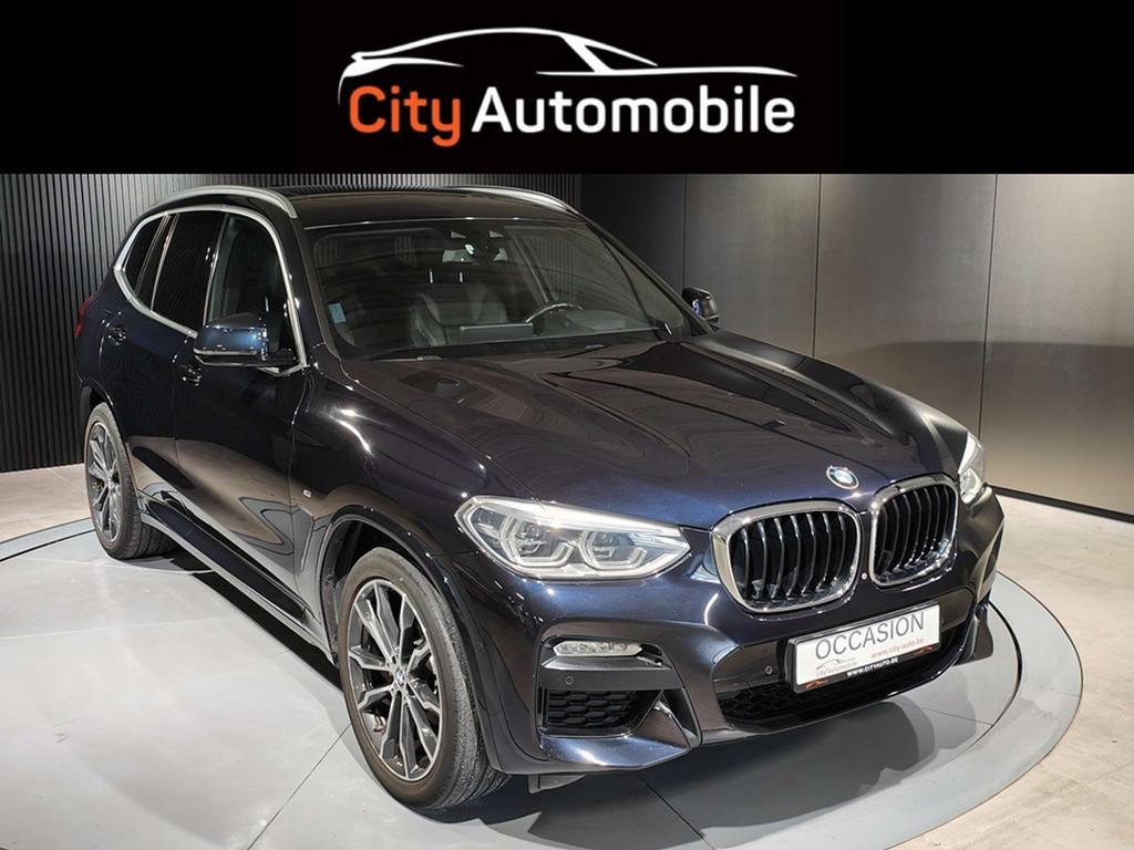 BMW X3 XDRIVE20i PACK M CUIR TOIT PANO OUV ATTELAGE ELEC, Auto's, Automaat, 1998 cc, Gebruikt, Lichtsensor