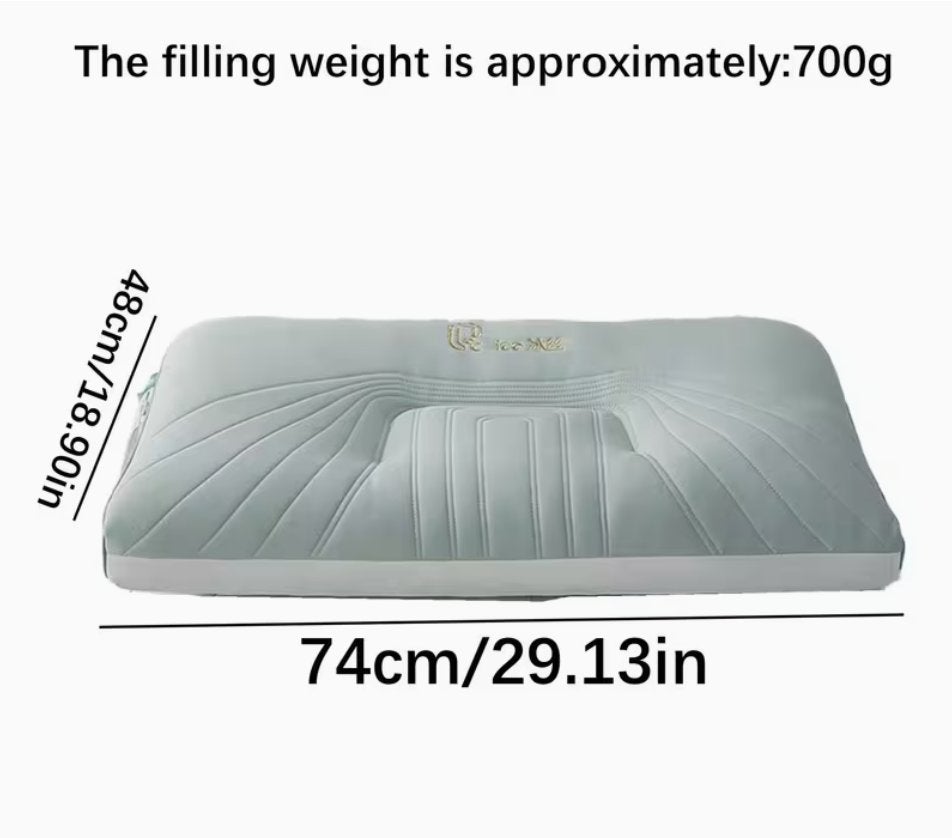 ((`*•. GRAND oreiller NEUF rectangle 74 x 38 cm, Maison & Meubles, Neuf, Oreiller, Enlèvement ou Envoi, Vert