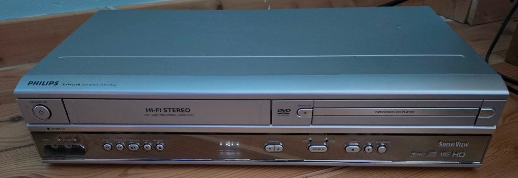 Philips DVP620VR VHS DVD-combinatie, Audio, Tv en Foto, Ophalen, Gebruikt, VHS-speler of -recorder