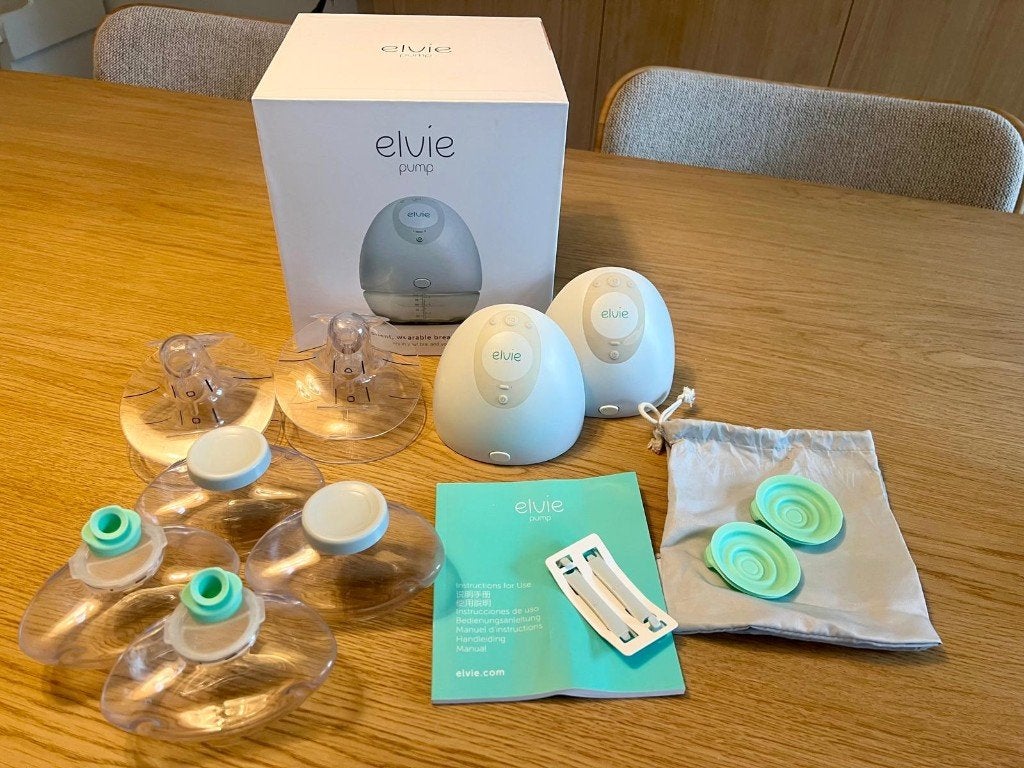 Elvie borstkolf, Kinderen en Baby's, Babyvoeding en Toebehoren, Ophalen, Borstkolf, Zo goed als nieuw, Inclusief tas