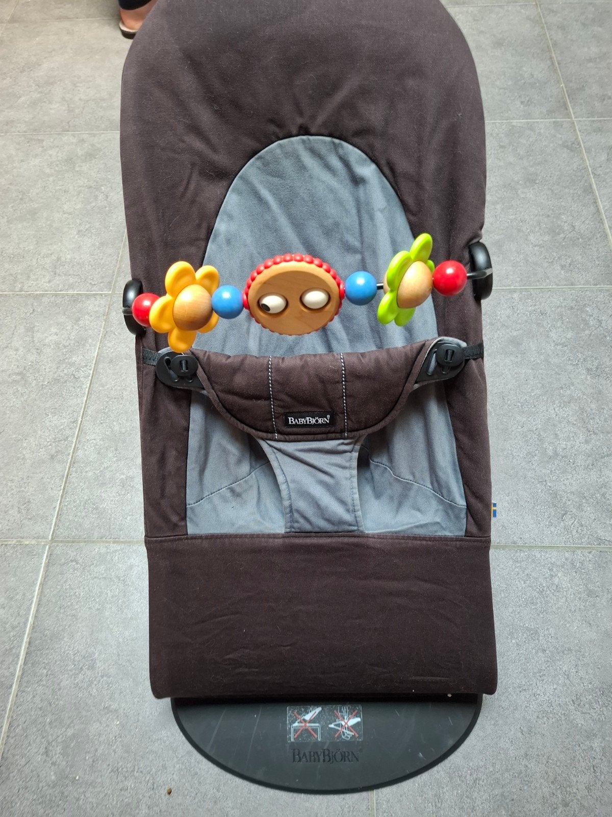 Babybjorn wipstoel + speelboog + extra hoes., Kinderen en Baby's, Wipstoeltjes, Ophalen, Zo goed als nieuw, Wipstoel