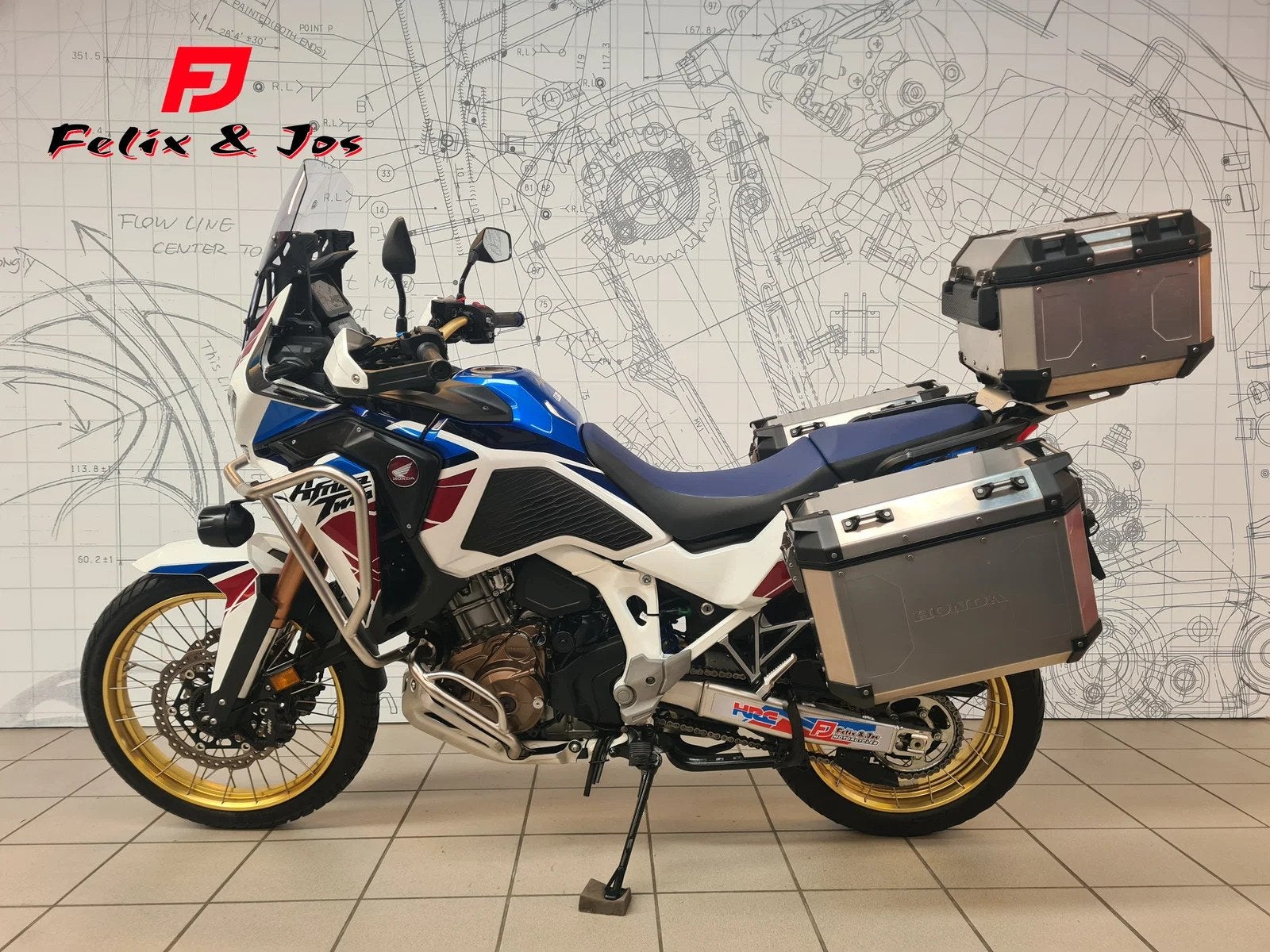 Honda CRF 1100 Africa Twin Adventure Sport Dct, Motos, Entreprise, Occasion, Plus de 35 kW, 1100 cm³
