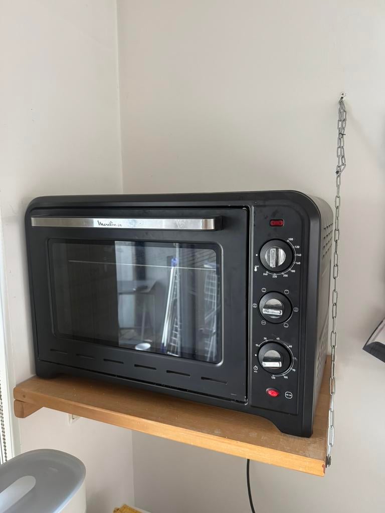 Moulinex 60l, Gebruikt, 60 cm of meer, Oven met grill, Vrijstaand