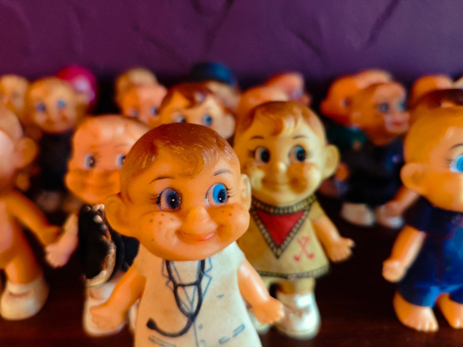 Lot 55 Stuks Vintage Jaren 60 Mascot Pixie Poppetjes

Te koo, Ophalen of Verzenden