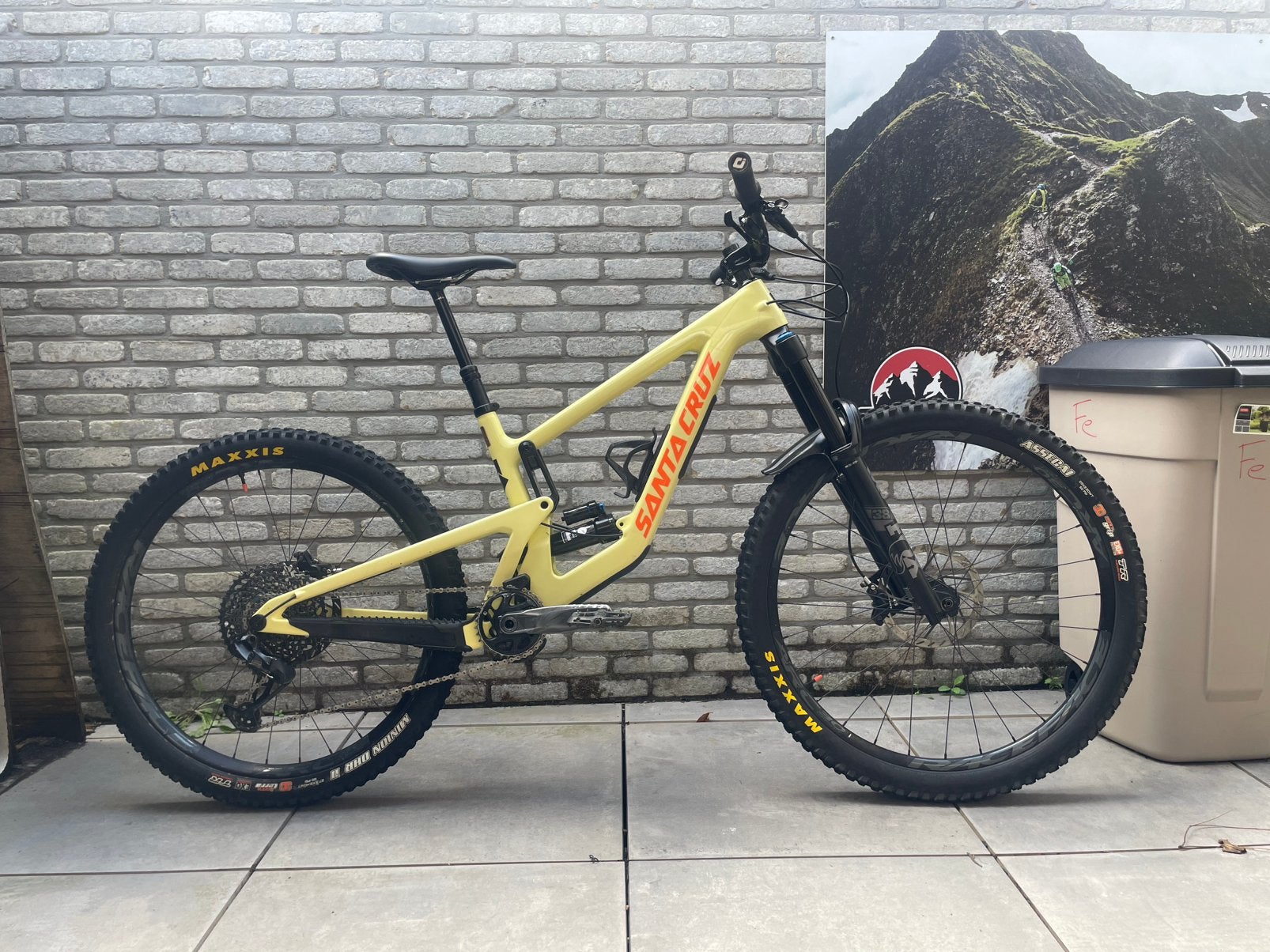 Santa cruz nomad 6 c medium, Fietsen en Brommers, Fietsen | Mountainbikes en ATB, Gebruikt, Fully, Schijfrem, Ophalen
