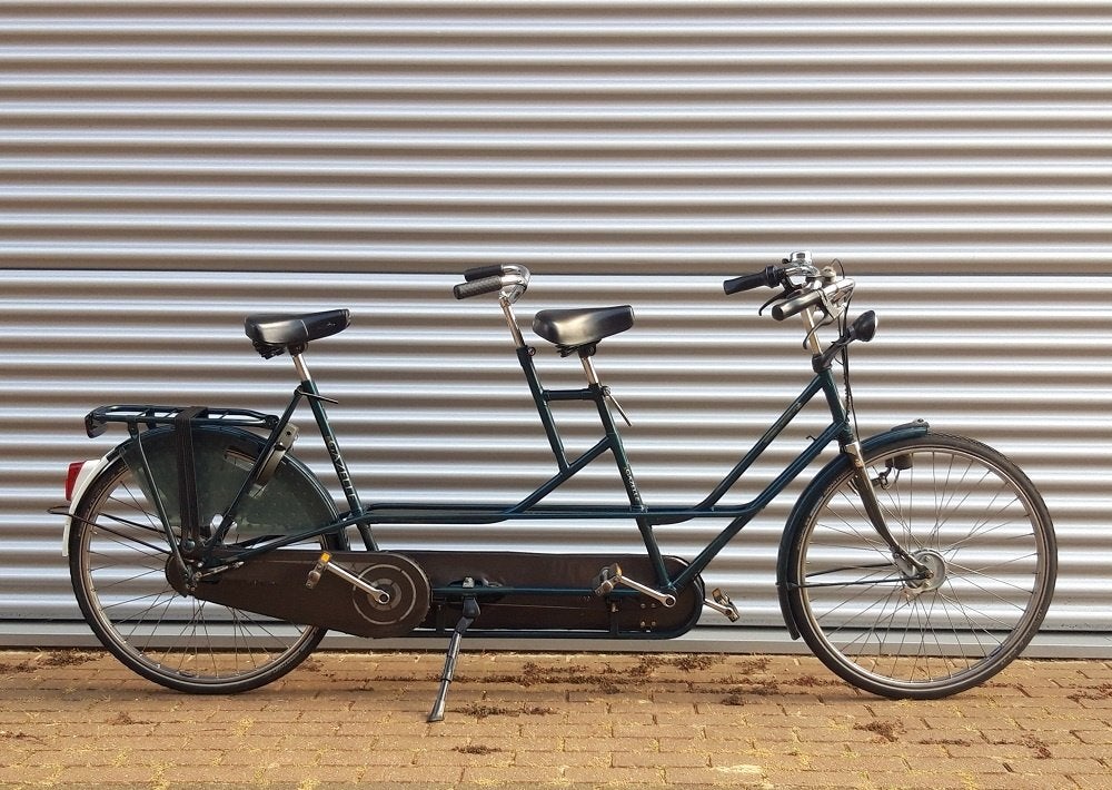 gazelle tandem, Fietsen en Brommers, Ophalen, Minder dan 10 versnellingen, Gebruikt, 49 tot 53 cm