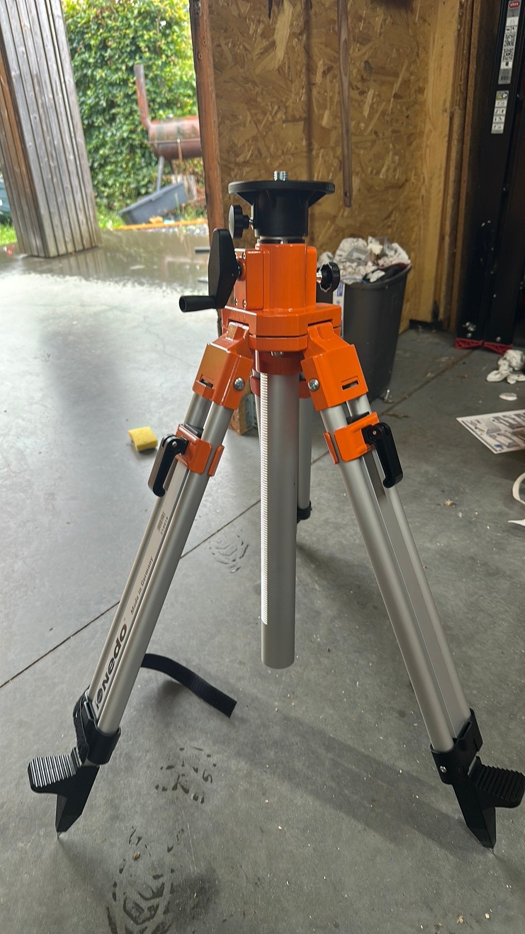 Nedo - laser - statief, Doe-het-zelf en Bouw, Meetapparatuur, Ophalen, Zo goed als nieuw