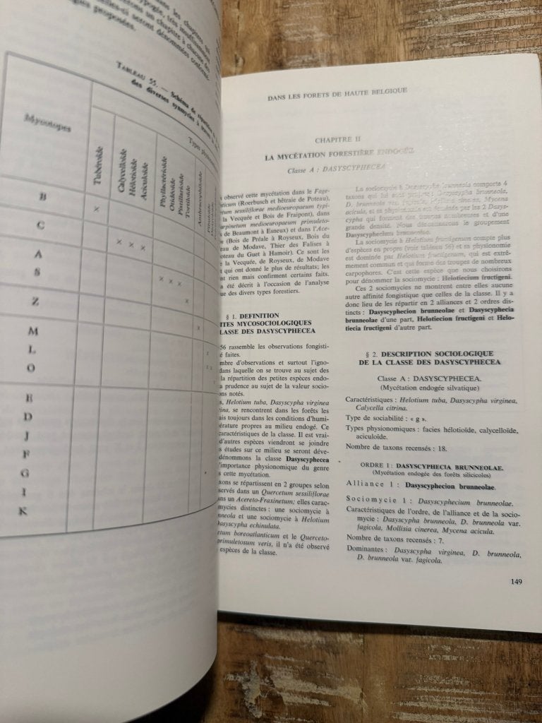 Recherches mycosoociologiques dans les foret- Darimont, Boeken, Natuur, Gelezen, Bloemen, Planten en Bomen, Fredi Darimont, Ophalen of Verzenden