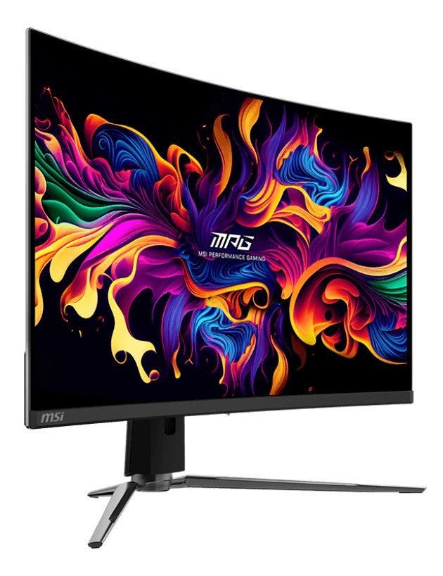 MSI MPG 321CURX QD-OLED Curved Gaming - 31,5" 4K 240Hz, MSI gaming, Minder dan 1 ms, Overige typen, In hoogte verstelbaar