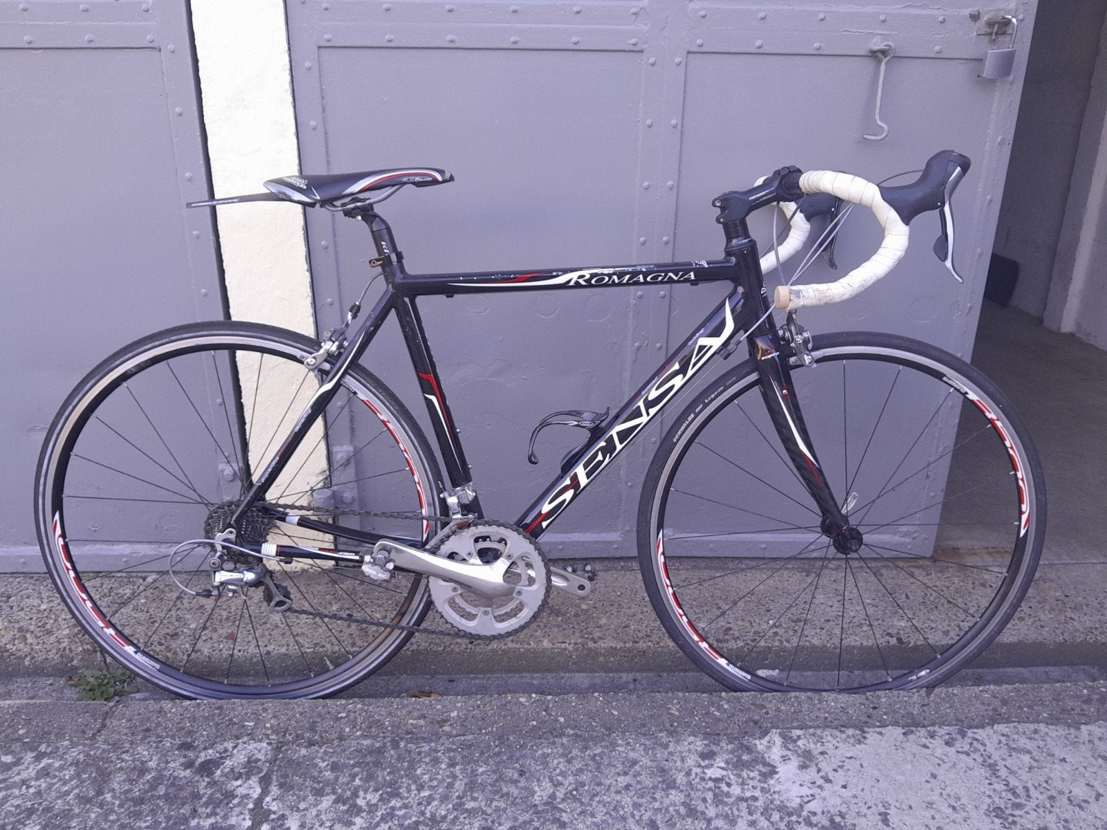 Sensa Romagna racefiets shimano 105, Fietsen en Brommers, Fietsen | Racefietsen, Gebruikt, Heren, Overige merken, 15 tot 20 versnellingen