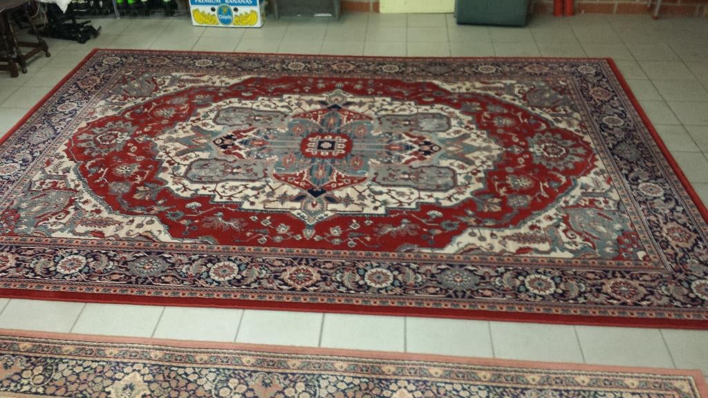 Tapis en laine, 200 cm ou plus, 200 cm ou plus, Autres couleurs, Comme neuf
