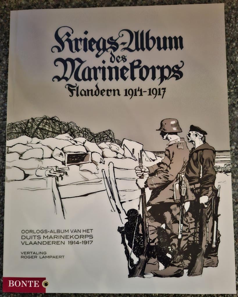 Kriegs-album des Marinekorps Flandern 1914-1917 (Nieuw), Boeken, Ophalen of Verzenden, Voor 1940, Nieuw, Algemeen