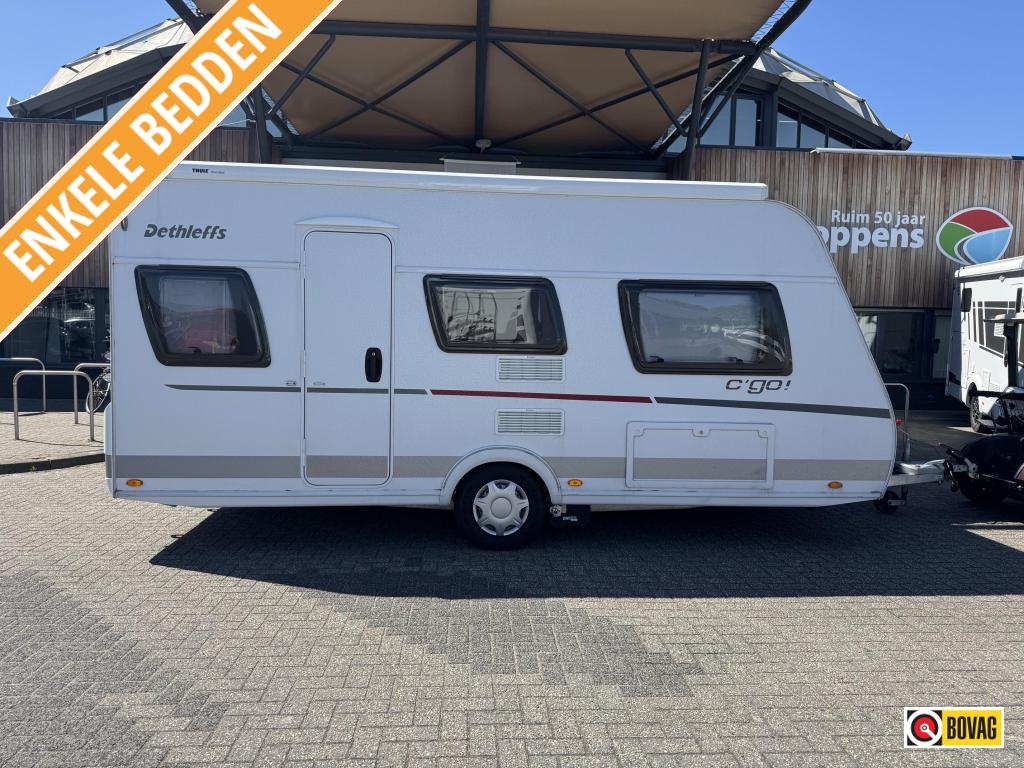 Dethleffs C'Go 475 EL, Caravanes & Camping, Jusqu'à 4, Poêle, 5 à 6 mètres, Lit dans la longueur