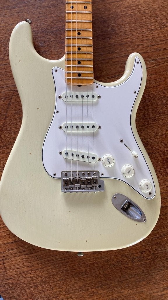 fender Stratocaster 56 Custom shop, Enlèvement, Comme neuf, Solid body, Fender