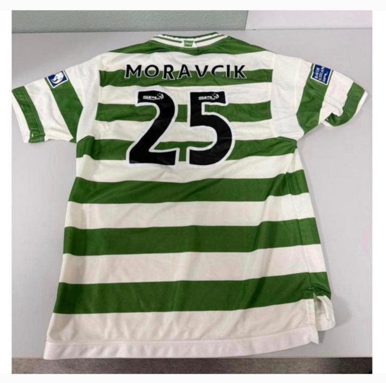 Vintage 2001-02 Celtic Home Shirt – Umbro – Moravcik #25 – L, Verzamelen, Sportartikelen en Voetbal, Ophalen of Verzenden, Zo goed als nieuw