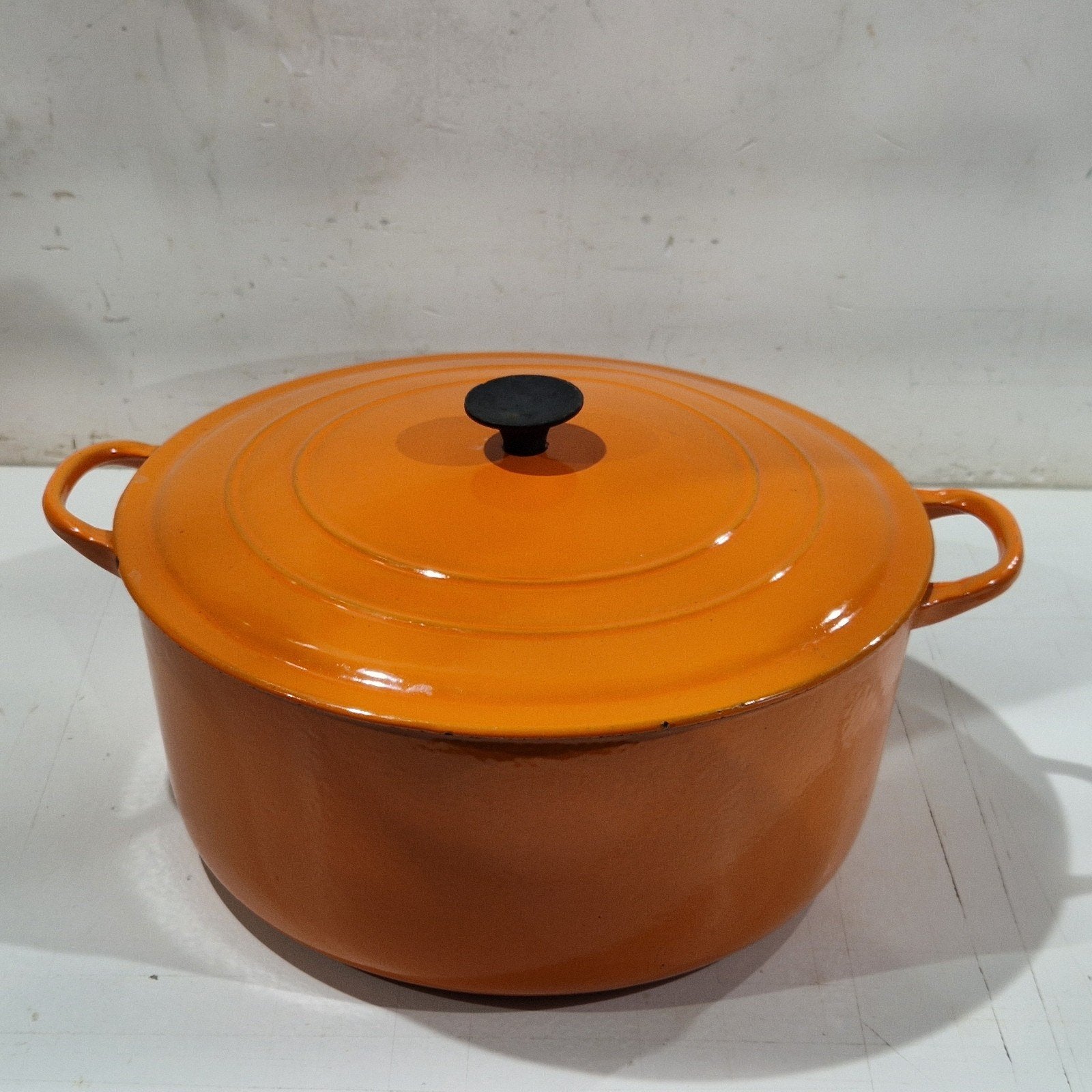 Le Creuset G , 28 . inhoud 6,7 liter.  gietijzeren kookpot, Met deksel, Ophalen of Verzenden, Emaille, Le Creuset