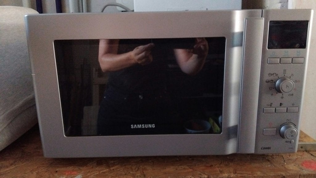 Combi-oven Samsung, Ophalen, Gebruikt, Inbouw, Draaiplateau