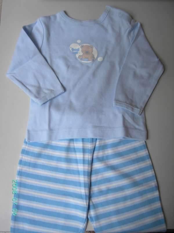 Pyjama en coton - Bout'Chou - taille 68, Enlèvement ou Envoi, Comme neuf, Garçon ou Fille, Vêtements de nuit ou Sous-vêtements