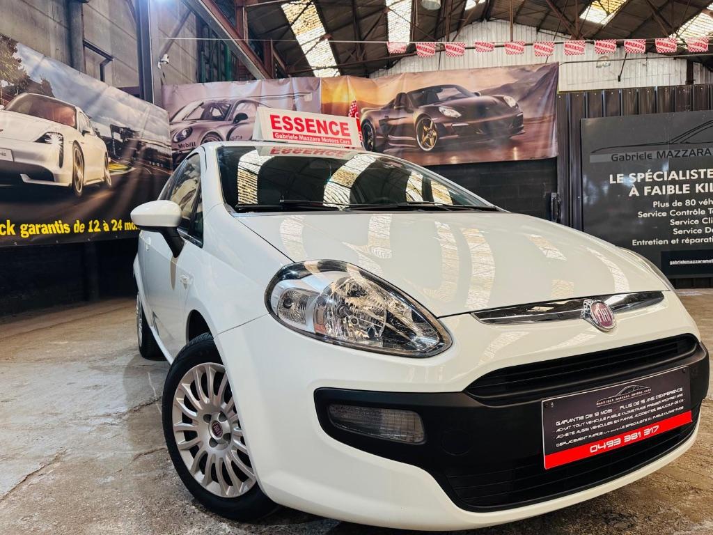 Fiat Punto 1.2 Airco, Autos, Cuir, Achat, 50 kW, Entreprise