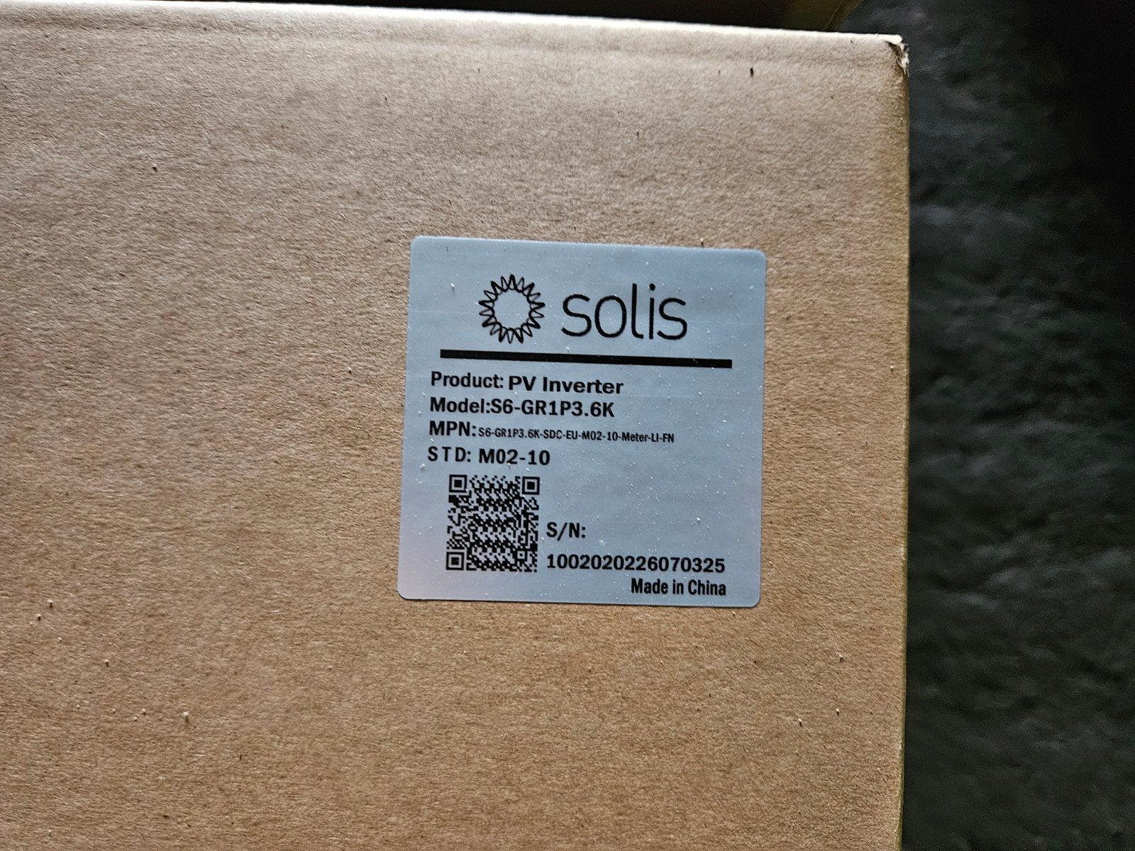 4 Solis S6 Stringomvormer 3.6 kW (S6-GR1P3.6K), Enlèvement, Neuf