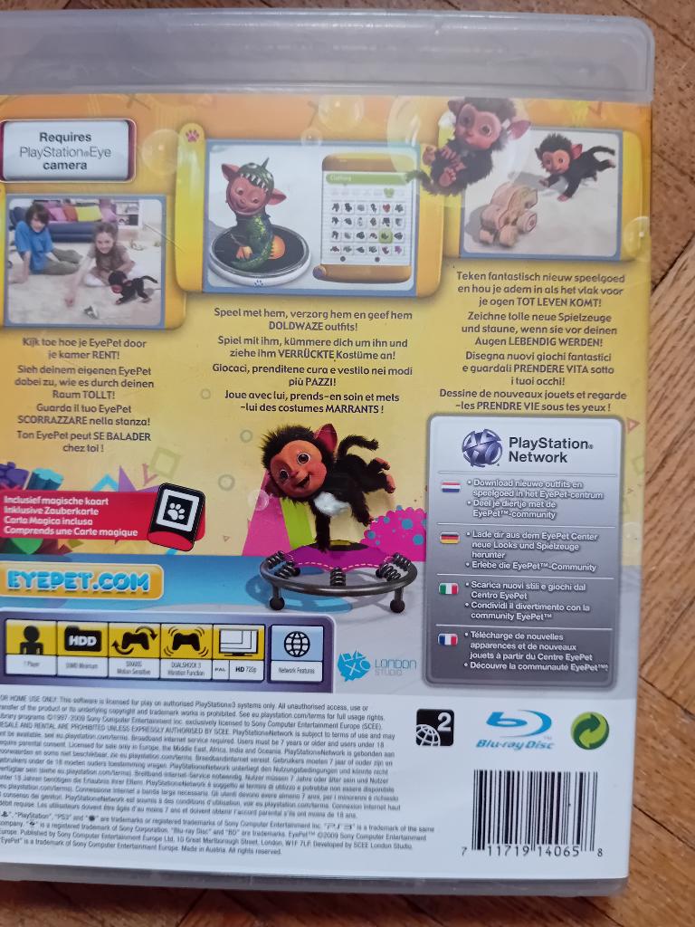 Play station 3 eyepet, Consoles de jeu & Jeux vidéo, Enlèvement ou Envoi
