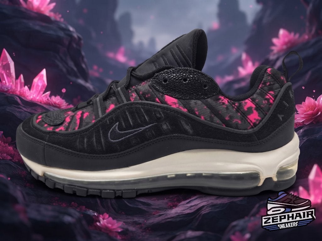 Nike Air Max 98 'Pink Digital Pixel' EU42.5 2019, Vêtements | Hommes, Enlèvement ou Envoi, Nike, Porté, Baskets