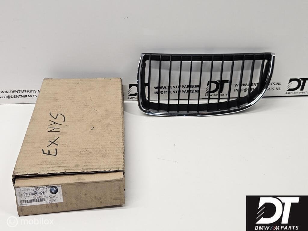 Grille links BMW 3-serie E90 E91 51137120007, Gebruikt, Ophalen of Verzenden, BMW, BMW