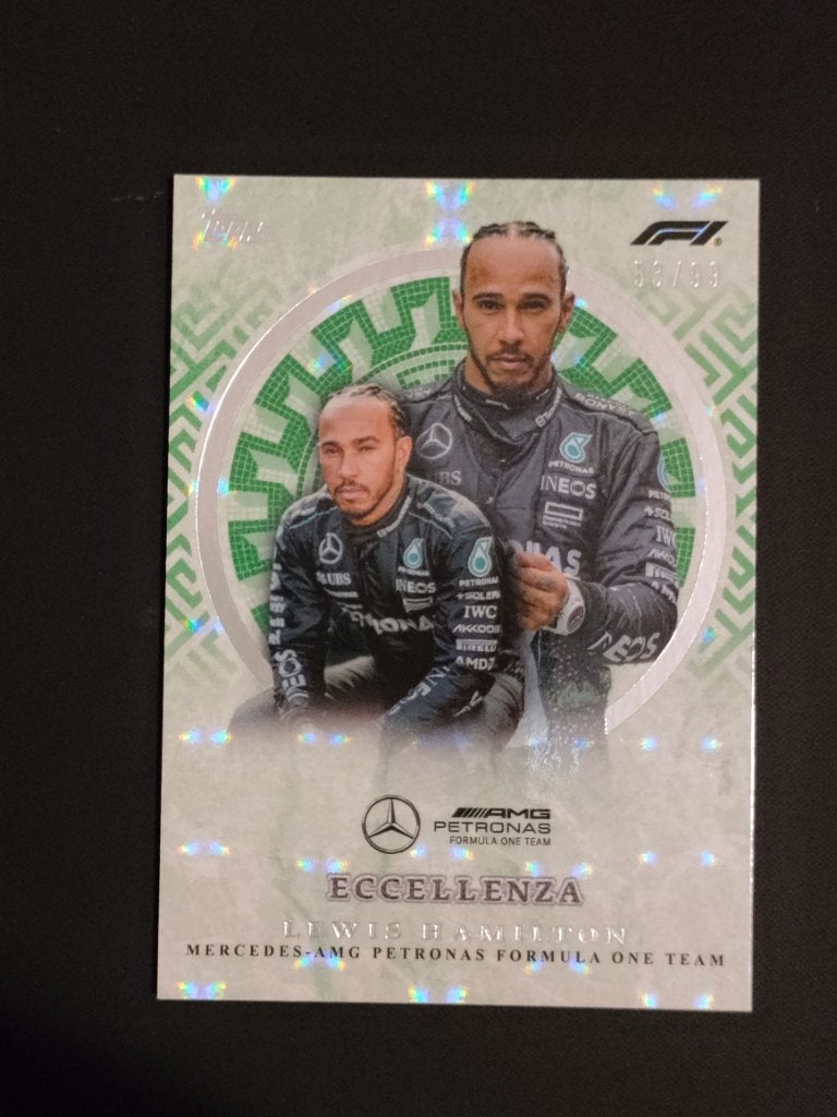 TOPPS F1 Eccellenza 2024 Premiumkaart Hamilton /99, Ophalen of Verzenden, Nieuw, Plaatje