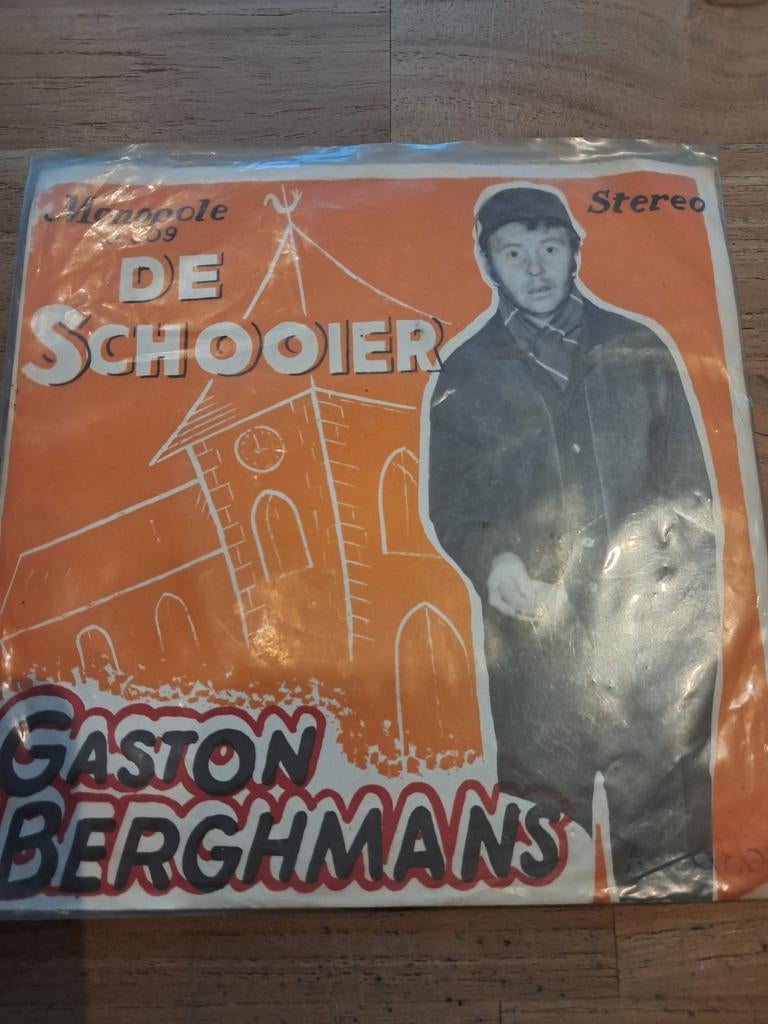 7inch Gaston Berghmans, Cd's en Dvd's, Vinyl Singles, Gebruikt, 7 inch, Single, 1970 - 1979