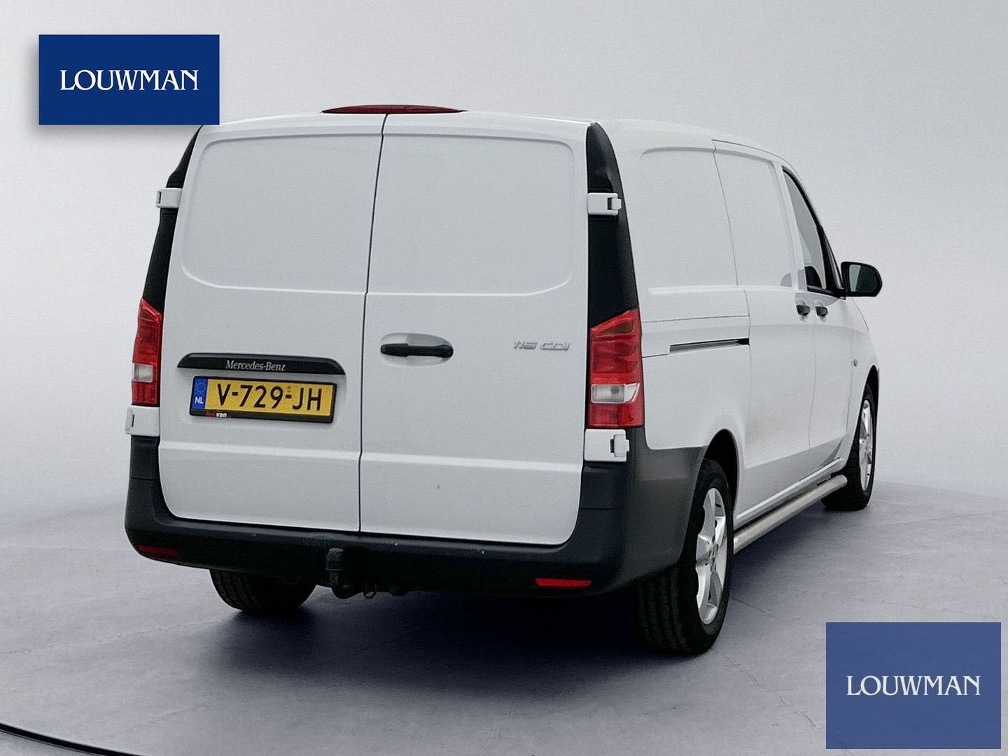 Mercedes-Benz Vito 111 CDI Lang Cruise control Trekhaak Airc, Auto's, 164 g/km, Wit, Mercedes-Benz, Bedrijf