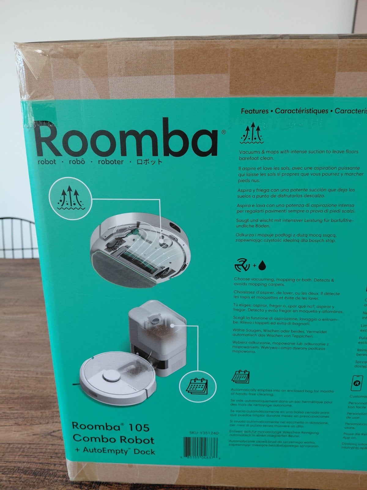Roomba robotstofzuiger, Elektronische apparatuur, Ophalen, IRobot, Nieuw, Dweilfunctie