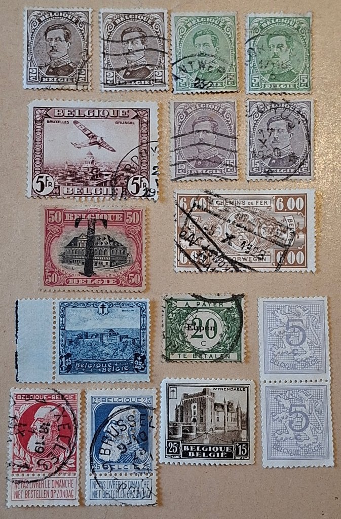Timbres rares Belgique 5, Envoi