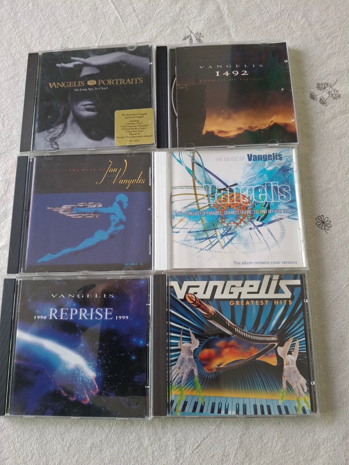 cds vangelis  1.5 euro per cd, Ophalen of Verzenden