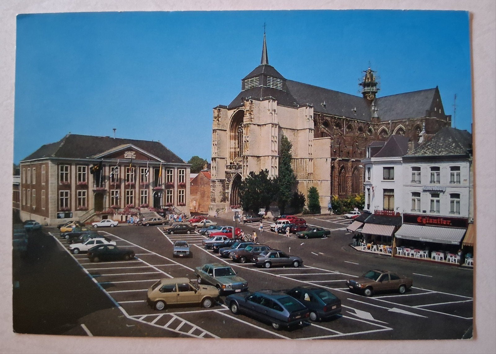 postkaart Grote Markt Diest, Verzamelen, Ophalen of Verzenden