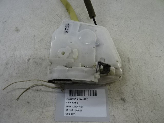 SERRURE DE PORTE AVANT DROITE Mazda CX-3 (DB2WD0159), Utilisé, Droite, Mazda