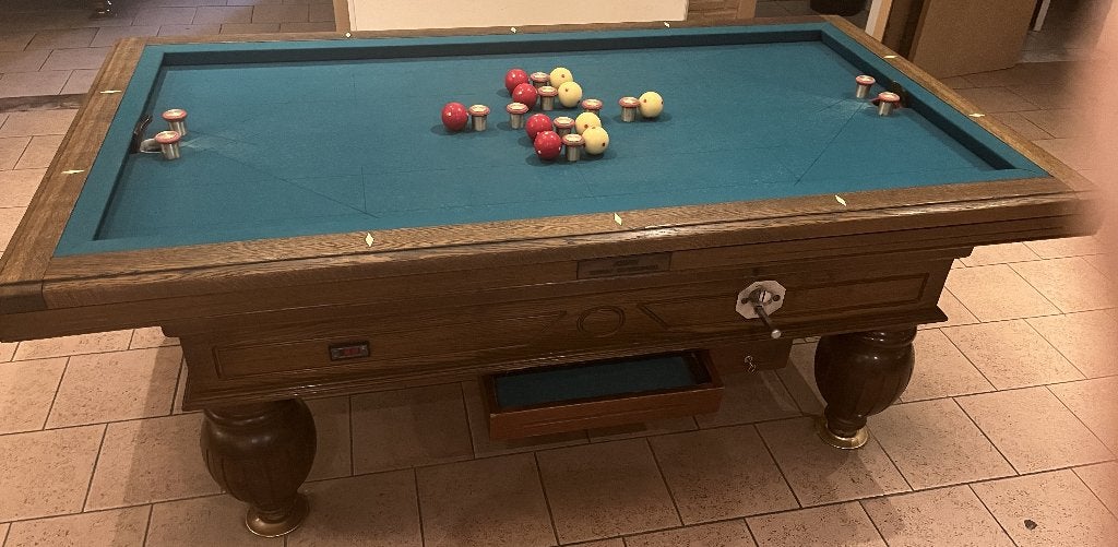 Tapbiljart Josan, Sport en Fitness, Biljarten en Poolen, Ophalen, Zo goed als nieuw, Biljarttafel