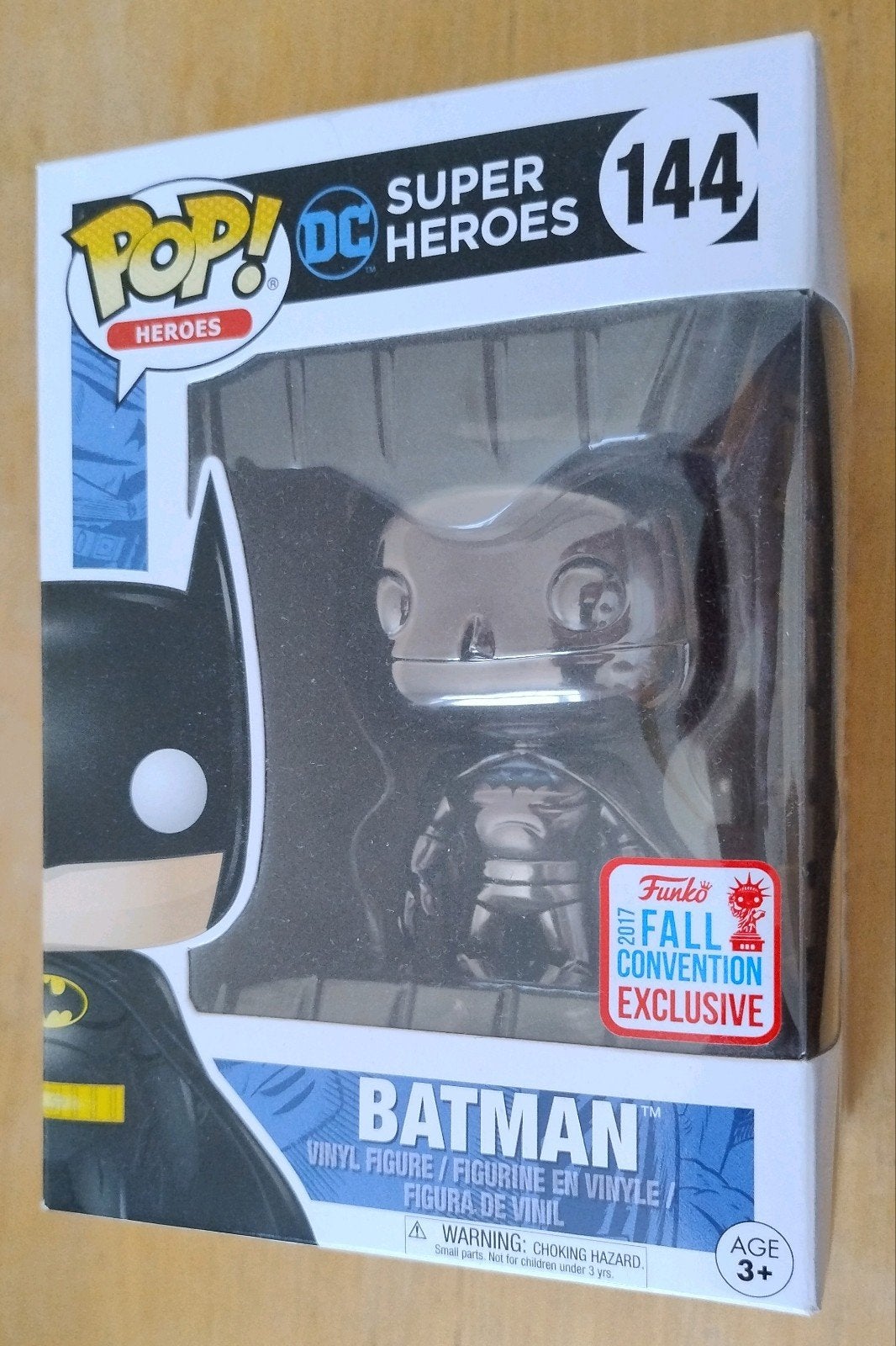 Batman Funko Pop #144 exclusive 2017, Enlèvement