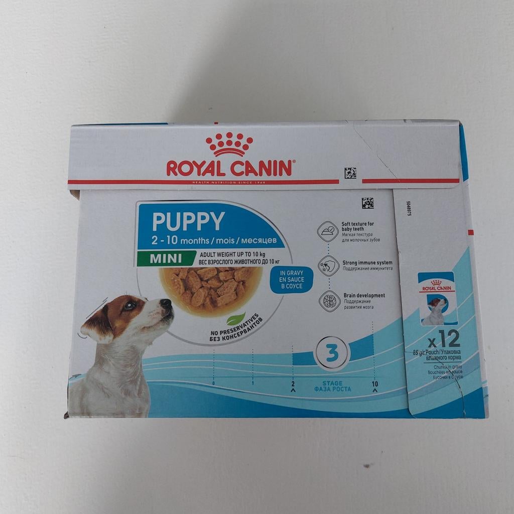 Royal Canin puppy 2-10 maanden. 31 zakjes x 85g, Dieren en Toebehoren, Ophalen