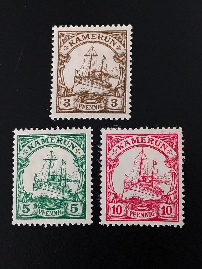Cameroun allemand 1905 - Yacht impérial Hohenzollern *, Timbres & Monnaies, Timbres | Afrique, Envoi, Autres pays, Non oblitéré