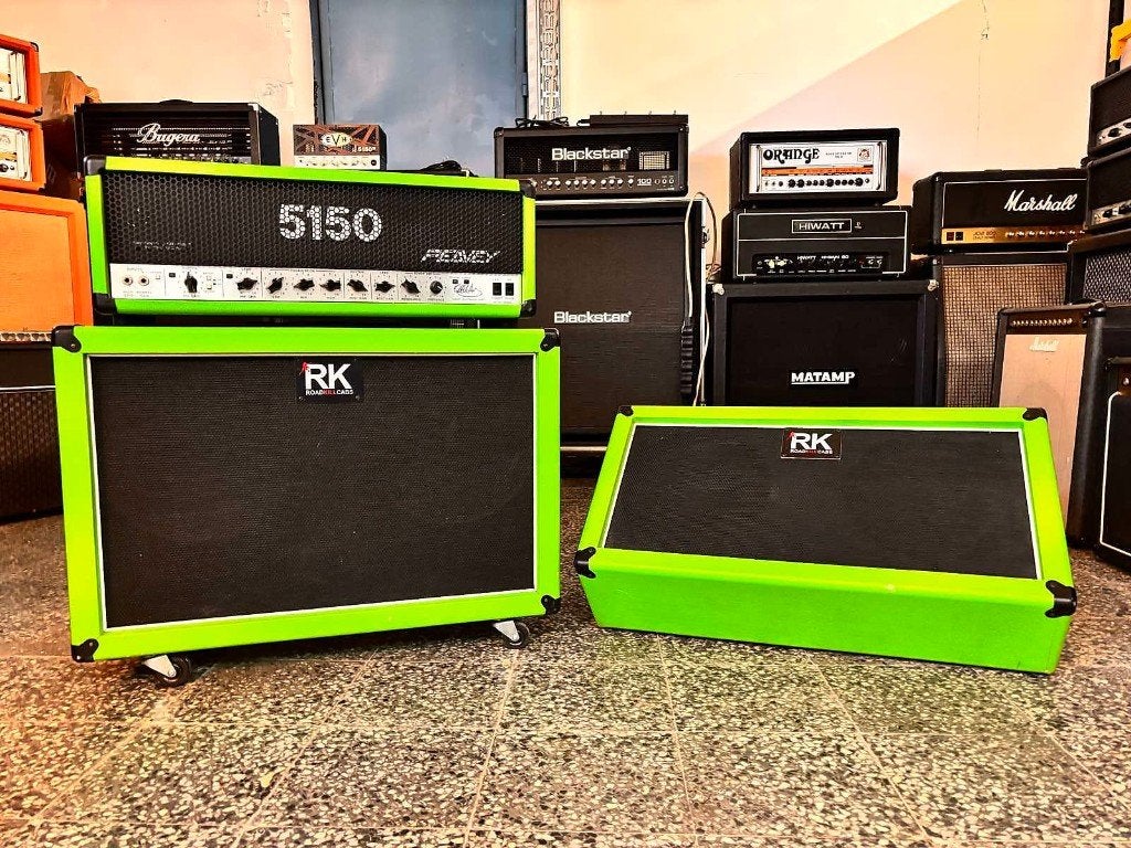 Peavey 5150 + 2 x Custom Roadkill 2x12 - Eminence Man O War, Muziek en Instrumenten, Versterkers | Bas en Gitaar, Verzenden