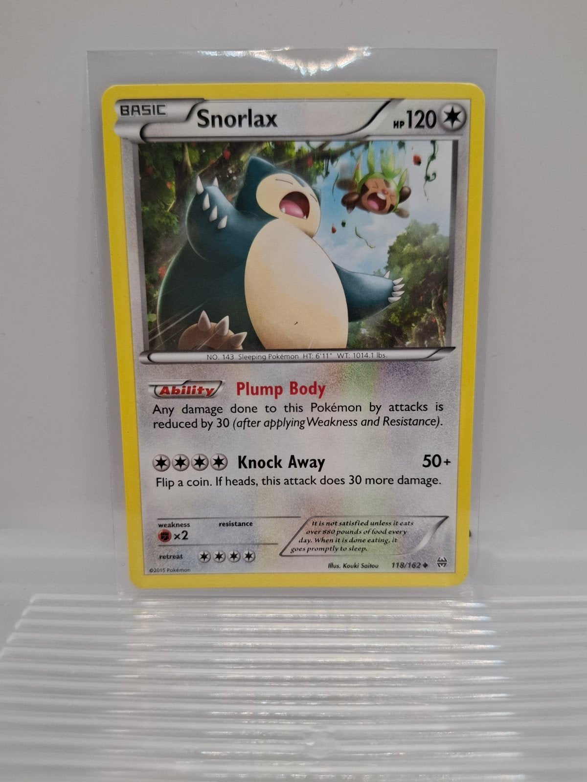 Snorlax 118/162 BREAKtrough, Ophalen of Verzenden